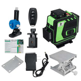 Laser Levels 16/12/8 Lines Green Beam 4D Self-Leveling 360 Laser Levels Horizontal&Vertical For Floor Wall Powerful Laser levels