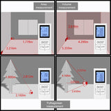 Mini Digital laser distance meter Rechargeable Measure 98 Ft/30M Home Use Measurement Tool 0.03-35m rangefinder