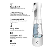 USB Portable Multipurpose Homemade Disinfectant Manufacturing Machine 350Ml Clean Disinfecting Electrolyzed Water Maker
