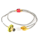 Outdoor Camping Gas Stove Propane Refill Adapter Burner LPG Flat Cylinder tank Coupler Container Adapter Save Durable Metal Tube