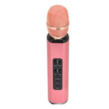 Wireless Bluetooth Microphone Portable Handheld Microphone Speaker with Built-in 2000mAh Rechargeable Battery for PC Smartphones