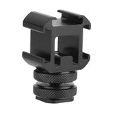 Camera Triple Hot Shoe Mount Adapter Extend Stand Hot Shoe Mount Adapters For Microphone Monitor LED Video Light