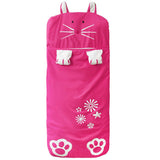 Children Thermal Keep Warm Sleeping Bag Comfortable Cotton Envelope Backpacking Washable Sleeping Quilt Outdoor Travel Blanket