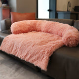 Pet Sofa Dog Bed Calming Bed Washable For Large Dogs Pad Blanket Winter Warm Cat Bed Mat Couches Car Floor Protector accessories