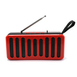 2022.Portable Bluetooth Speakers TWS Wireless Speaker Outdoor FM Sound Bar Surround Deep Bass Subwoofer Waterproof TWS Home
