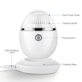 Silicone Electric Face Cleansing Brush IPX6 Waterproof Sonic Vibrating Facial Cleanser Deep Blackhead Pore Washing Face Massager