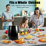 Air Fryer 4.5L 1400W Electric Air fryer Oven 360°Baking LED Touchscreen Deep Fryer without Oil Multifunction Airfryer 110V/220V