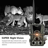 Suntekcam 4G Hunting Trail Cam FTP SMTP MMS 20MP 1080P HC801LTE Wireless Cellular Wildlife Cameras  0.3s  Hunting Cam IP65