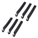 6x Bike Bicycle Detachable Wheel Tire Levers Repair Tool High Quality Plastic Black Hardened