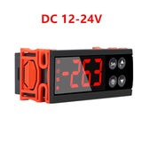 Digital Temperature Controller ETC-902 220V Mini Refrigerator Thermostat Regulator Thermoregulator Thermocouple NTC Dual Sensor