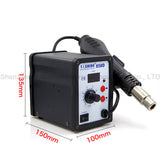 Saike 858D 220V Hot Air Gun 700W LED Digital Display SMD Rework BGA Soldering Station Heat Gun Welding Repair Equipment Station