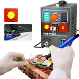 4.3KW SUNKKO 709Plus Spot Welder, High-Power Pulsed lithium Battery Spot Welder, Handheld Soldering Pen Butt Soldering Iron