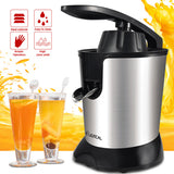 Orange Lemon Electric Juicer Machine Set Juicers Press Aluminum Die -casting Handle Household Low Power