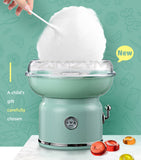 220V Electric Cotton Candy Machine Household Sugar Cotton Candy Maker Portable DIY Sweet Cotton Sugar Floss Marshmallow Machine