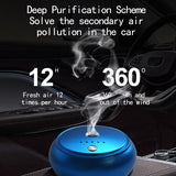 Car Aroma Diffuser Essential Oil Scent Machine Intelligent USB Car Air Freshener Aluminum Alloy Timing Air Purifier Nebulizer