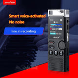 Amoi A80 Digital Voice Recorder Professional Dictaphone HD noise reduction voice activated lossless mp3 player business meeting