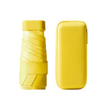 Mini Sun Umbrella Pocket Rain Umbrellas Anti UV Anti-sunburn Parasol Portable Lightweight Women Men Sunshade Umbrella for Travel