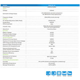 3000VA Solar Inverter Pure Sinewave Solar Inverter for Home Solar System MPPT 40A Solar Recharge Controller