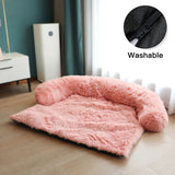 Large Dogs Sofa Bed Pet Dog Bed Sofa For Dog Pet Calming Bed Warm Nest Washable Soft Furniture Protector Mat Cat Blanket