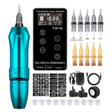 Rocket Tattoo Pen Machine Set Tattoo Kit Tattoo Power Supply Touch Screen TP-5 Rocket Tattoo Machine Pen Tattoo Power Supply