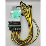 1200W Miner Power Supply DPS-1200FB A 438202-002 DL580G5 1200W PSU Ethereum Apw3 BTC Asic Bitcoin Miner Breakout Box