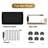 10.1 inch Car Headrest Monitor Android 9.0 HD IPS Touch Screen utomobile Rear Seat Video Player Mobile Screen Projection 2+32G