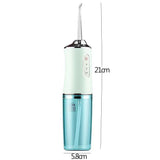 Waterproof Oral Irrigator Electric Dental Scaler USB Charging Water Floss Pick Jet Flosser Teeth Cleanser Tools Tartar Removal