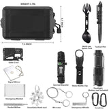 Survival Gear Tactical Gear Survival Kit Outdoor Camping First Aid Kit Multifunct Survival Supplies Gift For Husband,Boyfriend