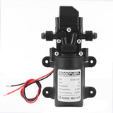 Electric Car Wash Mini Diaphragm Water Pump DC 12V 72W 130PSI 6L/Min Water High Pressure Diaphragm Self Priming Pump