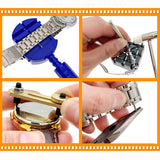 16Pc/set Watch Disassembly Repair Kit Band Link Remover Hands Charger Battery Replacement Tools for Professional Watchmak