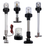 12 Inch Fold Down LED Navigation Light For Yacht Boat Stern Anchor Light 12-24V 25 cm Marine Boat Sailing Signal Light