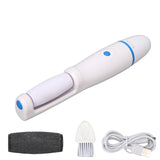 Pedicure USB Foot Grinder Nano Glass Automatic Chargeable Gentle Foot Lasting Power Callus Remover for Corns Callus Remover