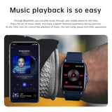 ZW23 New Smart Watch Men Smartwatch Women Bluetooth Call Waterproof Fitness Tracker Music Control Body Temperature Measure