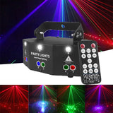 ALIEN 15 EYE RGB Disco DJ Beam Laser Light Projector DMX Remote Strobe Stage Lighting Effect Xmas Party Holiday Halloween Lights
