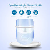3-Color Led Phototherapy Mask Anti-Acne And Anti-Wrinkle Spa Facial Care Instrument Beauty Instrument Facial Skin Care Tool