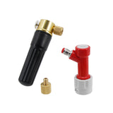 Keg Charger Co2 Injector Draft Beer Dispenser &amp; Pin Lock Disconnect Homebrew Soda