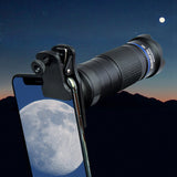36X Dual-Adjustment Telephoto Phone Lens, High-Definition 36X Monocular External Phone Lens