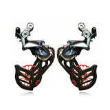 Dropship-Road Bike Rear Derailleur for Shimano 8000 8050 8070 9170 9150 9100 Carbon Fiber 17T Pulley Bicycle Derailleur