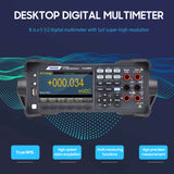 Hantek HDM3055 Digital Desktop Multimeter 5 1/2 Multimeter with 4.3'' LCD 30 kS/s Data Acquisition True RMS Temperature Tester