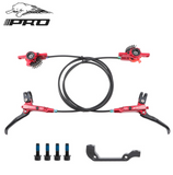 IIIPRO CNC aluminum Bike Hydraulic Disc Brake Calipers  mtb Mountain Bicycle Oil Disc Brake 426g Bikes parts black,red,sliver