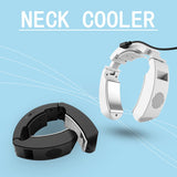 Portable Neck Fan Hands Free Bladeless Fan Wearable Personal Fan Leafless Rechargeable Foldable Head Fan