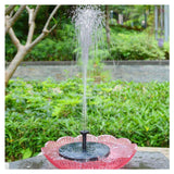 Aluminium Solar Teichpumpe 1.5W 2.5W Solarpumpe Gartenteich Teich Wasserspiel Decor Pumpe