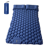 Outdoor 2 Person Camping Mat with Air Pillow Portable Air Mattress Waterproof Backpacking Sleeping Pad For NatureHike Camping