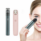 RF Beauty Vibration Eye Massager Electric Eye Protection Hot Compress LED Light Therapy Anti Wrinkle Eyes Care Face Massage Pen