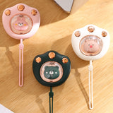 For Xiaomi Mini Cute Cat Claw Shaped Hand Warmer USB Rechargeable Electric Hands Heater for Winter Outdoor Traveling Hiking Use