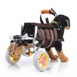 Pet Wheelchair For Disabled Dog Old Dog Cat Walking Assisted Car Adjustable Lightweight Hind Legs Rehabilitation Dog Wheelchair