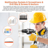 NANWEI 16.8V Electric Drill Cross Screwdriver&amp;Insulating Tape /Masonry/Flat Drills for Electrical Woodworking Repairing Tools