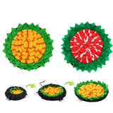 Pet Food Bowl Anti-choking Dog Bowl Training Mat Sniff Pad Dogs Snuffle Leak Food Anti Choking Mat Feeding Intelligence Mat