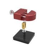 BD0099 All-metal Universal Precision Vise Clamps Engraved Model Tool Directional Table-top Vise Universal 360 Degree Red Black
