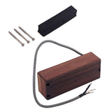 Bass Pickup Set For 4 String  Guitar, Humbucker, Rosewood 1pc